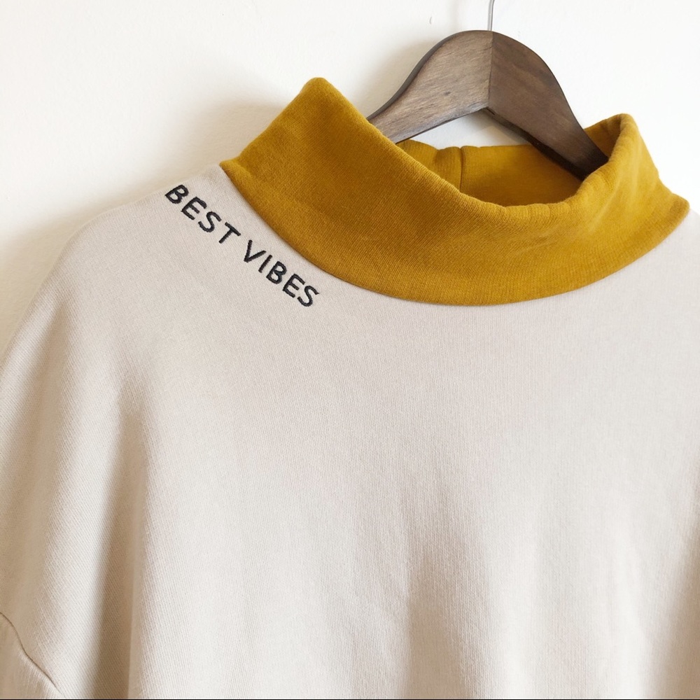 SOLD Zara 90s Best Vibes Bell Long Sleeve Sweater - Picture 4 of 12